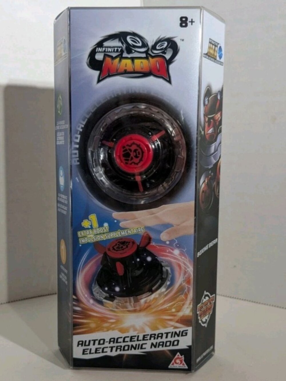 Infinity NADO Auto-Accelerating Electronic NADO - Red Self-Powered Nado Spinner